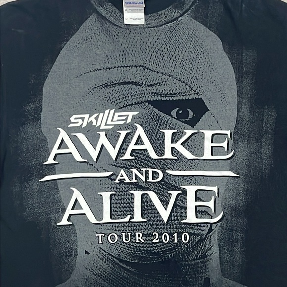 Skillet Awake and Alive Tour 2010 T-Shirt - Picture 2 of 3